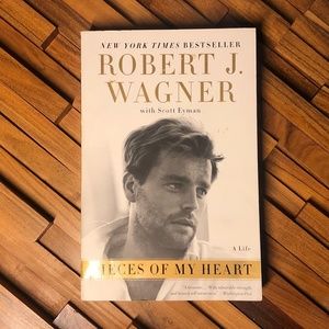 Book Bio | 😍 4 for $22 | Pieces of My Heart | Actor Robert J. Wagner